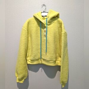 PORRIDGE QUINN SHERPA FLEECE HOODIE NWT